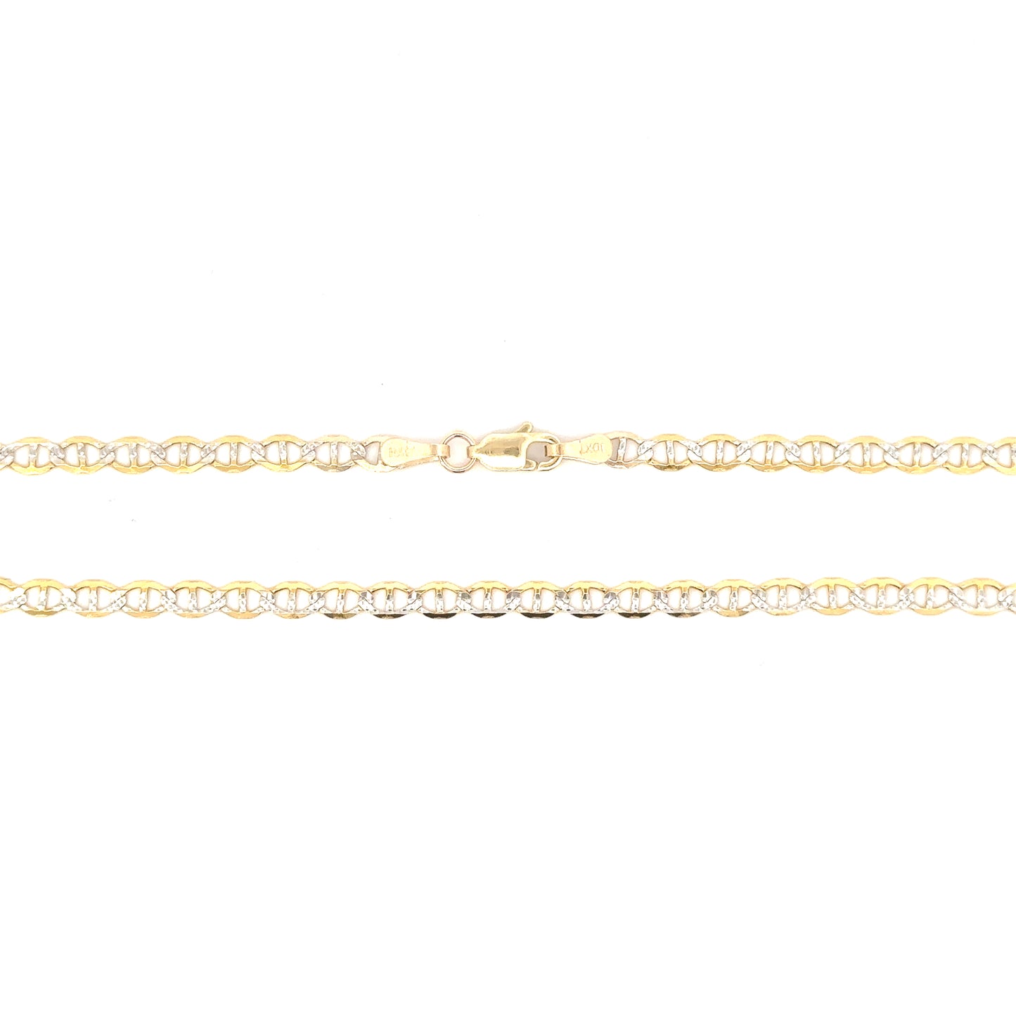 10K 2-Tone Mariner Link Chain
