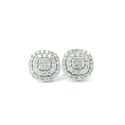 14K Diamond Earrings