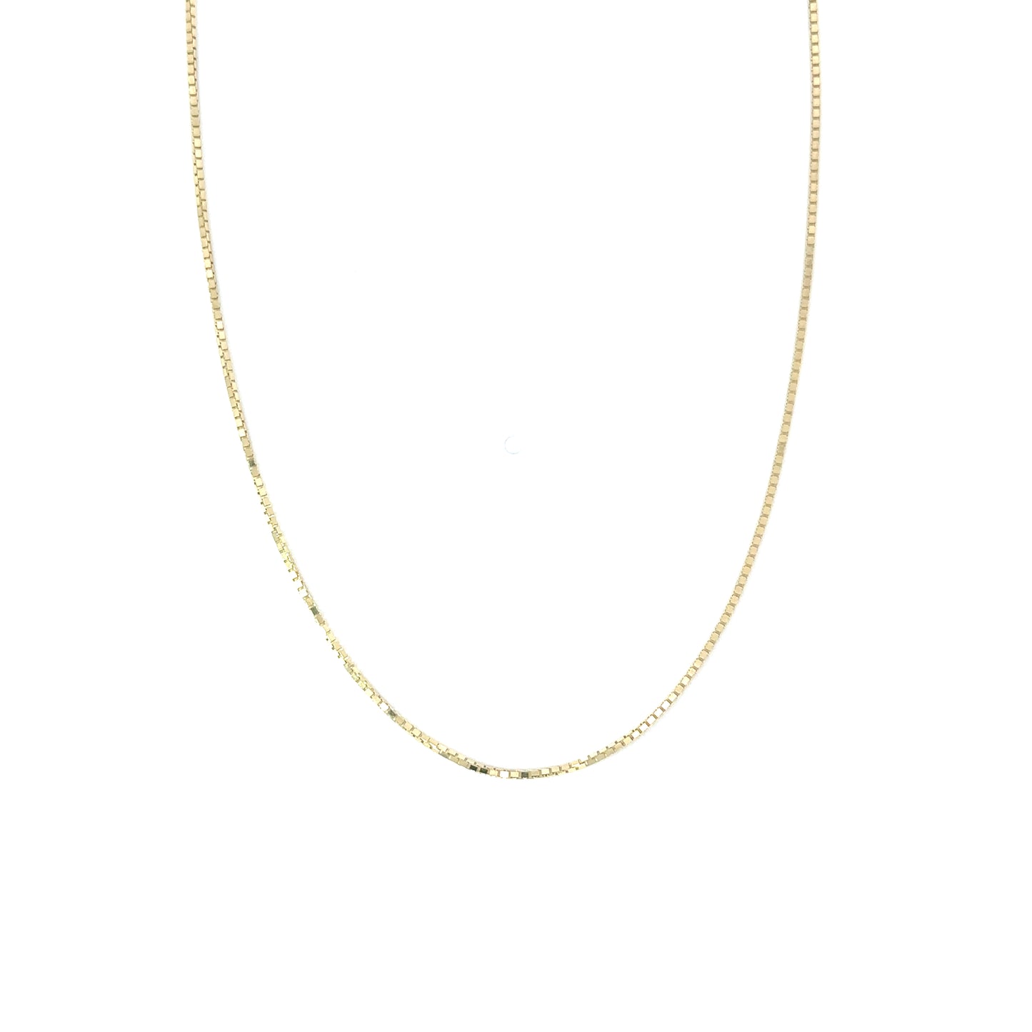 10K Yellow Gold Box Chain