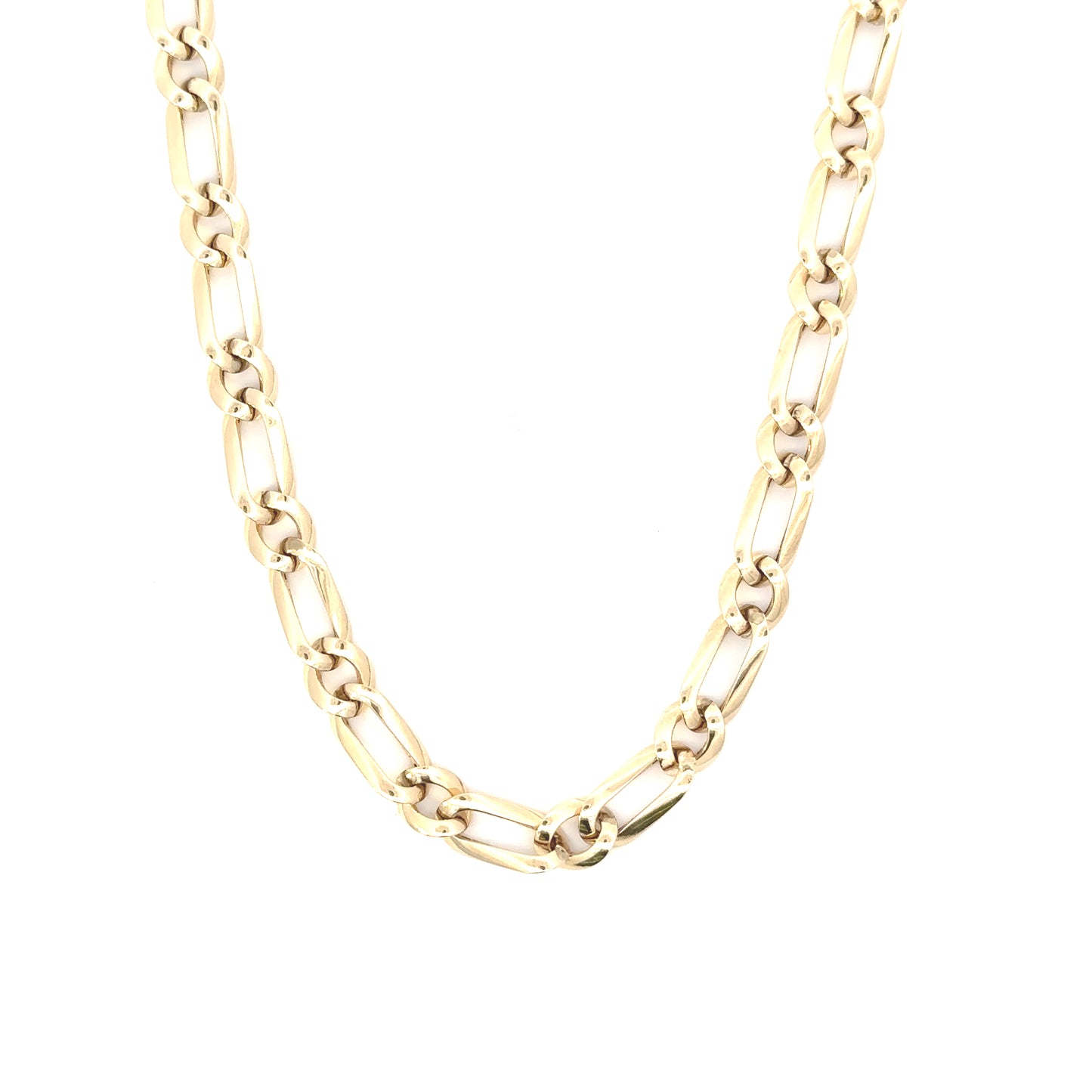 14K Fancy Link Chain