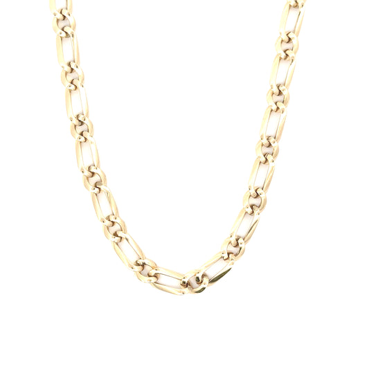 14K Fancy Link Chain