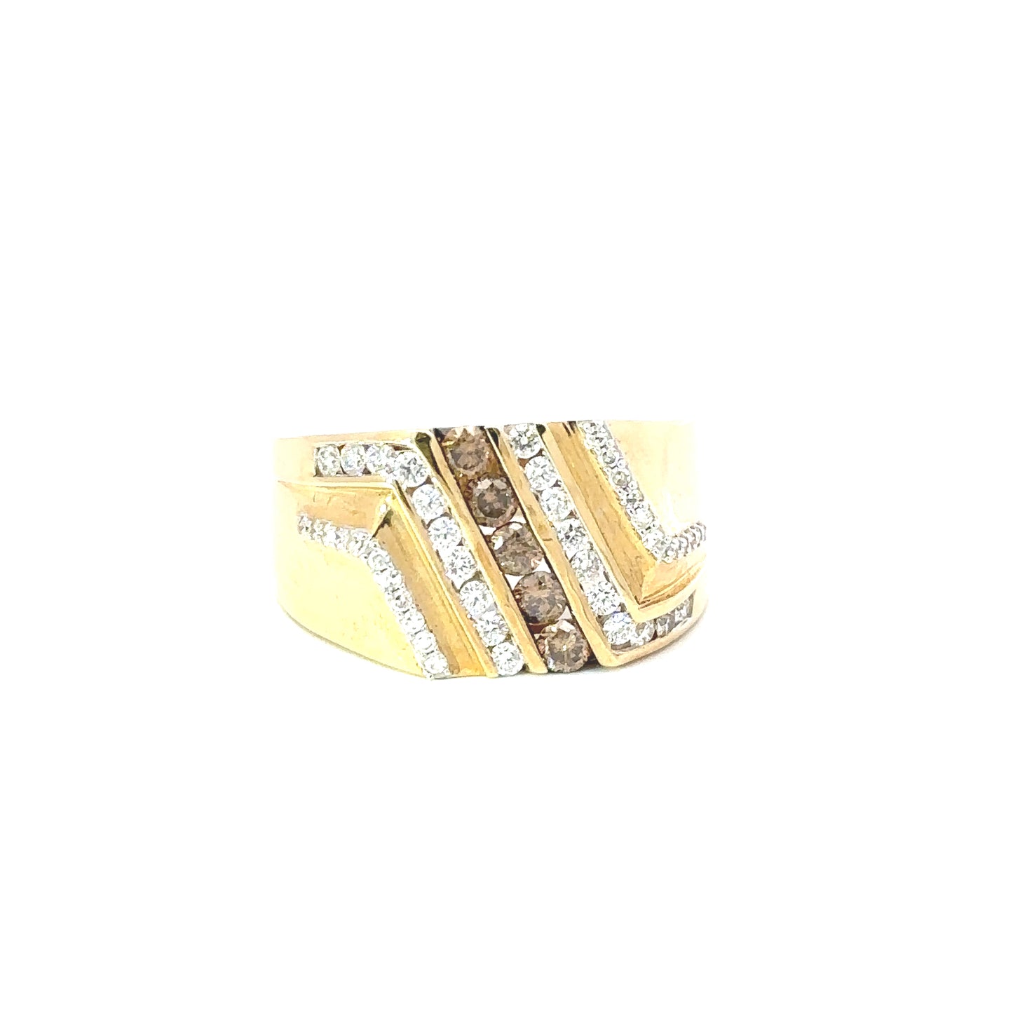 10K Yellow Gold Diamond Ring