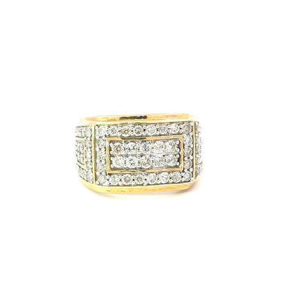 10K Yellow Gold Diamond Ring