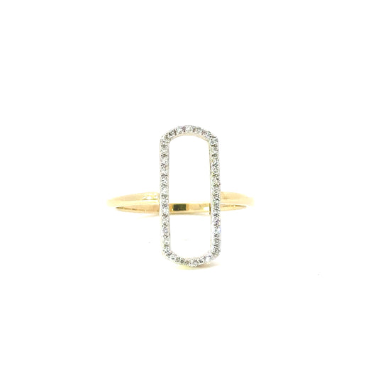 10K Yellow Gold Diamond Ring