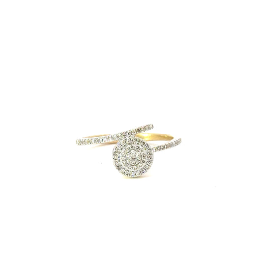 10K Yellow Gold Diamond Ring