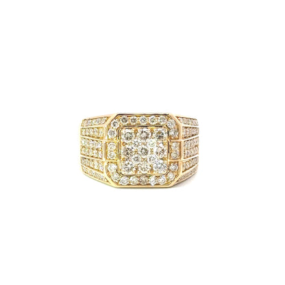 10K Yellow Gold Diamond Ring