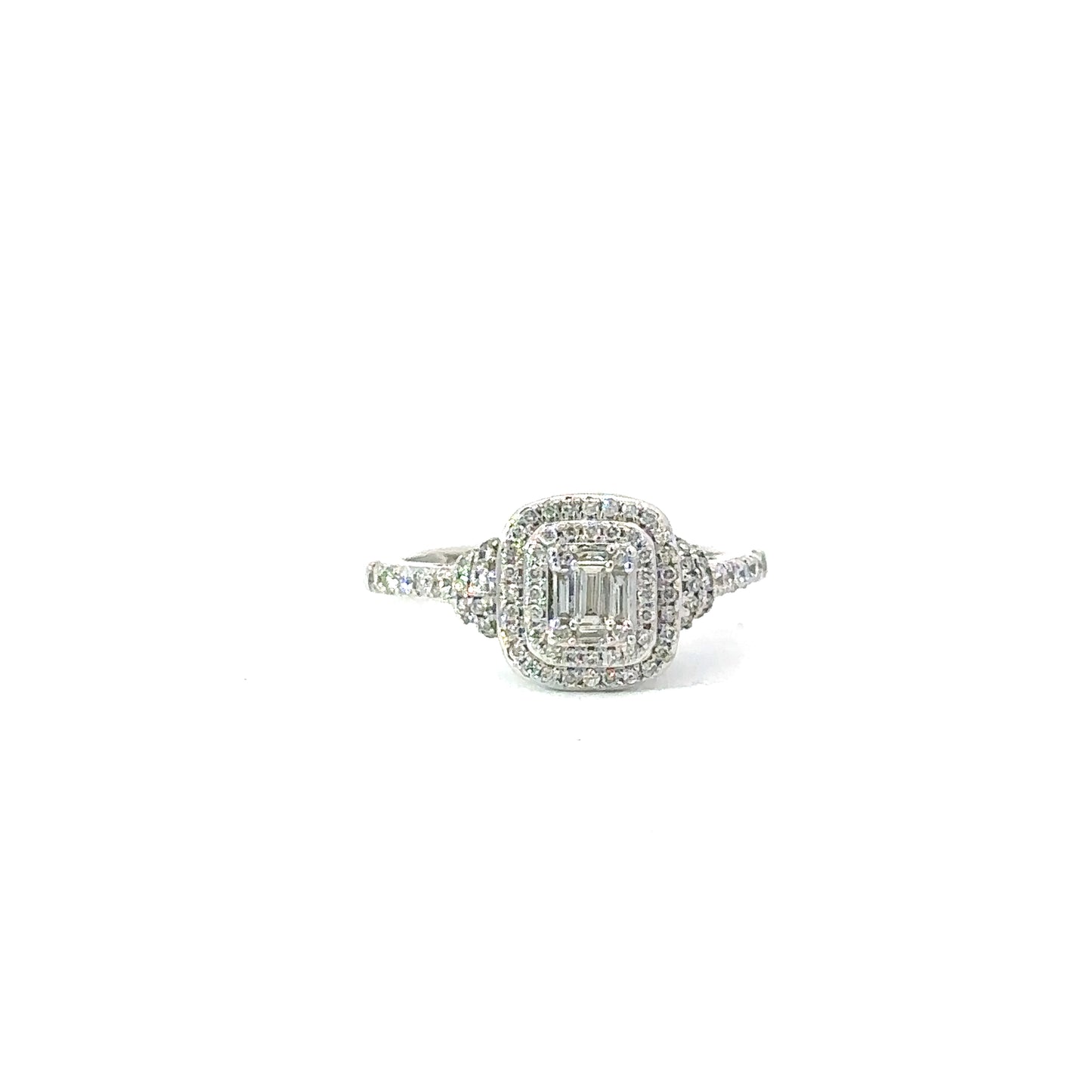 Vintage-Inspired Diamond Engagement Ring