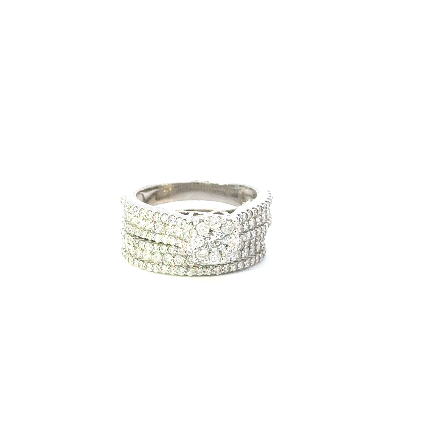 Multi-Strand Diamond Ring