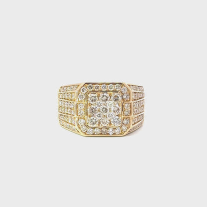 10K Yellow Gold Diamond Ring