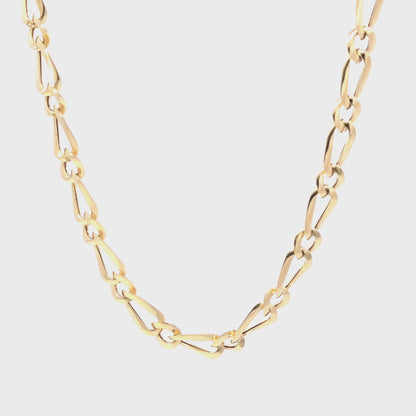 14K Fancy Link Chain