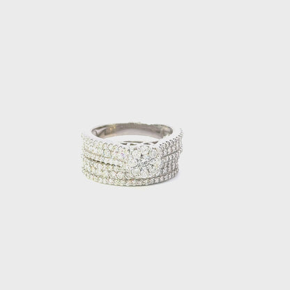 Multi-Strand Diamond Ring