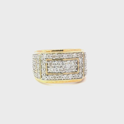 10K Yellow Gold Diamond Ring