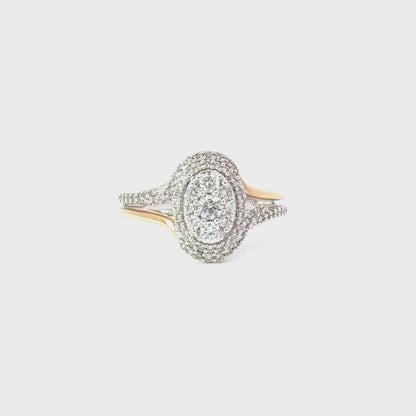 Timeless Oval Diamond Ring