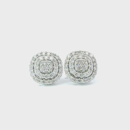 14K Diamond Earrings